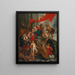 La Vierge à l'Enfant avec des saints (Conflit de cas) - École de Peter Paul Rubens — oprawiony obraz na ścianie