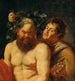Reprodukcja obrazu Le Silène ivre avec un satyre - Suiveur de Pierre Paul Rubens