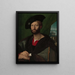 Julien de Médicis 1479-1516 Książę Nemours - Szkoła Raffaella — oprawiony obraz na ścianie