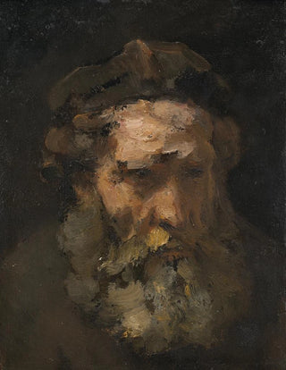 Follower of Rembrandt van Rijn - Head of Saint Matthew.webp