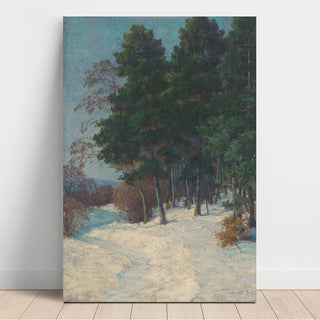 Forêt en hiver - Ludovít Cordak | Reproduction Tableau Décoration murale affiche copie