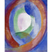 Reprodukcja obrazu Formy kołowe, Księżyc nr 1 - Robert Delaunay