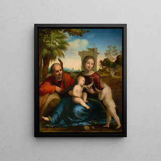 Fra Bartolomeo - The Rest on the Flight into Egypt with Saint John the Baptist.webp