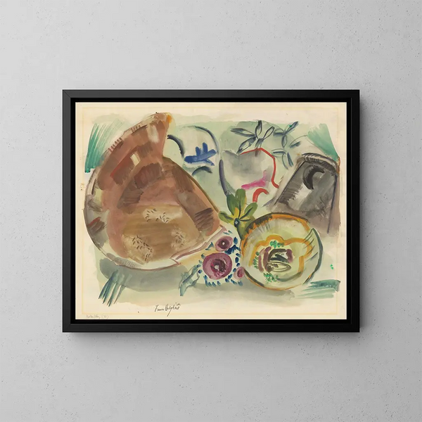 Poterie brisée - Frances Hodgkins — oprawiony obraz na ścianie