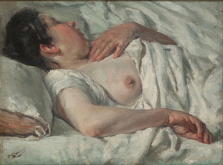 Kobieta śpiąca - Francesc Gimeno — widok dzieła