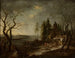 pejzaż zimowy - Francesco Foschi — widok dzieła