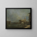 Lagune near Venice - Francesco Guardi — oprawiony obraz na ścianie