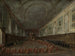 Papieża Piusa VI schodzącego z tronu, aby pożegnać się z dogiem w sali SS Giovanni e Paolo 1782 - Francesco Guardi — widok dzieła
