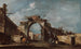 Arcade en ruine - Francesco Guardi — widok dzieła