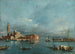 San Giorgio Maggiore z Punta della Giudecca - Francesco Guardi — widok dzieła