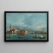 San Giorgio Maggiore z Punta della Giudecca - Francesco Guardi — oprawiony obraz na ścianie