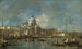 Santa Maria della Salute - Francesco Guardi — widok dzieła