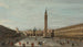 La Piazza San Marco à Venise vue vers l'est - Francesco Guardi — widok dzieła