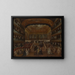 L. Wnętrze Teatro San Benedetto w Wenecji podczas balu w 1782 roku z okazji Conti del Nord - Francesco Guardi — oprawiony obraz na ścianie