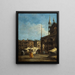 Widok na plac św. Marka w Wenecji - Francesco Guardi — oprawiony obraz na ścianie