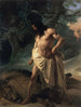 Samson i lew - Francesco Hayez — widok dzieła