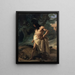 Samson i lew - Francesco Hayez — oprawiony obraz na ścianie