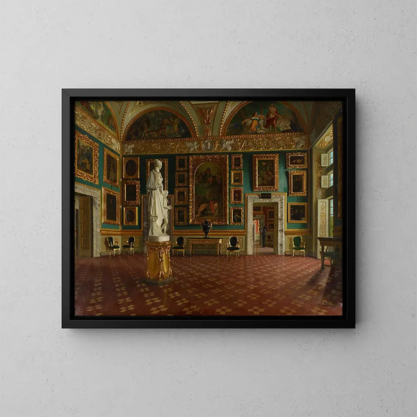 Sala Iliady w pałacu Pitti we Florencji - Francesco Maestosi — oprawiony obraz na ścianie