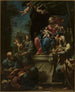 adoracji Matki Boskiej - Francesco Monti — widok dzieła
