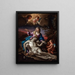 Pietà - Francesco Trevisani — oprawiony obraz na ścianie