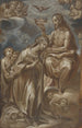 Le Couronnement de la Vierge - Francesco Vanni — widok dzieła