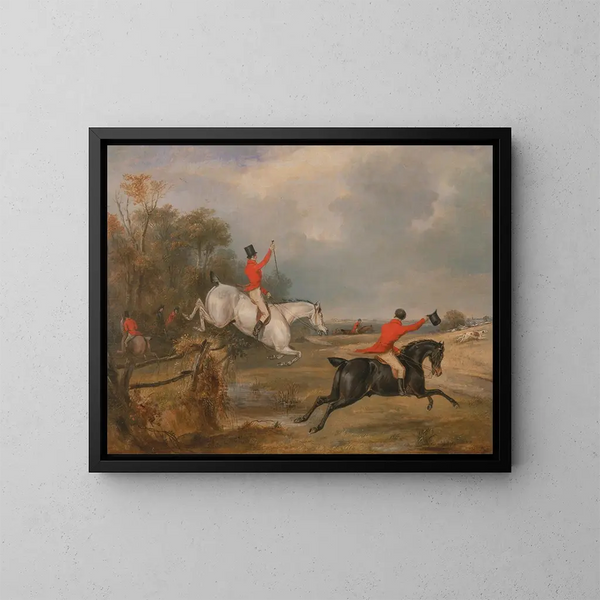 Sala absolwentów w pełnym świetle - Francis Calcraft Turner — oprawiony obraz na ścianie