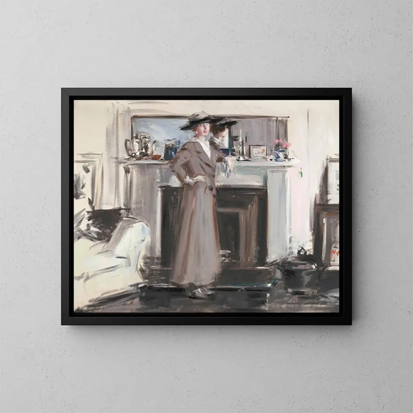 Refleksje - Francis Campbell Boileau Cadell — oprawiony obraz na ścianie