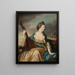 Portret Alice, hrabiny Shipbrook - Francis Cotes — oprawiony obraz na ścianie