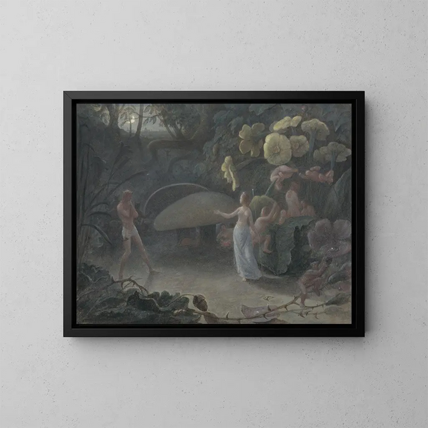 Oberon i Titania - Francis Danby — oprawiony obraz na ścianie