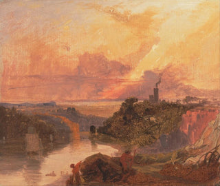 La gorge de l'Avon au coucher du soleil - Francis Danby — widok dzieła
