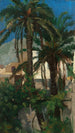 Palmy w Capri - Francis Davis Millet — widok dzieła