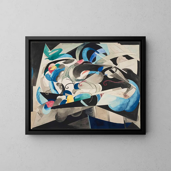 Animacja - Francis Picabia — oprawiony obraz na ścianie