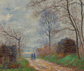Chemin des Sablons à Moret - Francis Picabia — widok dzieła