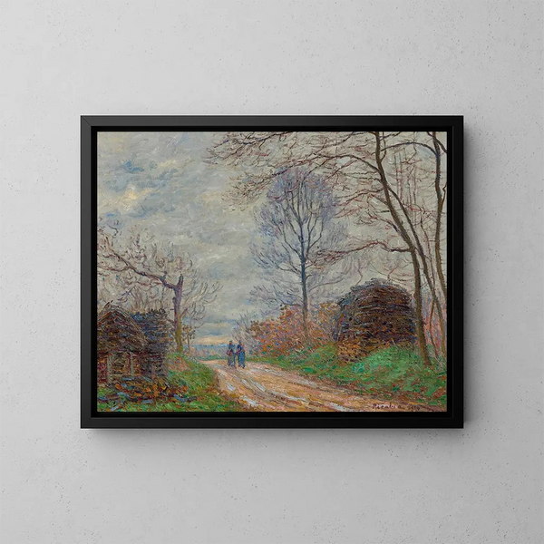 Chemin des Sablons à Moret - Francis Picabia — oprawiony obraz na ścianie