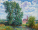 Efekt słońca podczas burzy w Larchant - Francis Picabia — widok dzieła