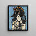 Kobieta w masce - Francis Picabia — oprawiony obraz na ścianie