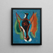 Sroka modra - Francis Picabia — oprawiony obraz na ścianie