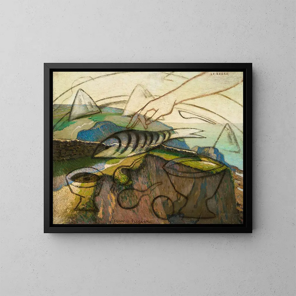 Le Zèbre - Francis Picabia — oprawiony obraz na ścianie