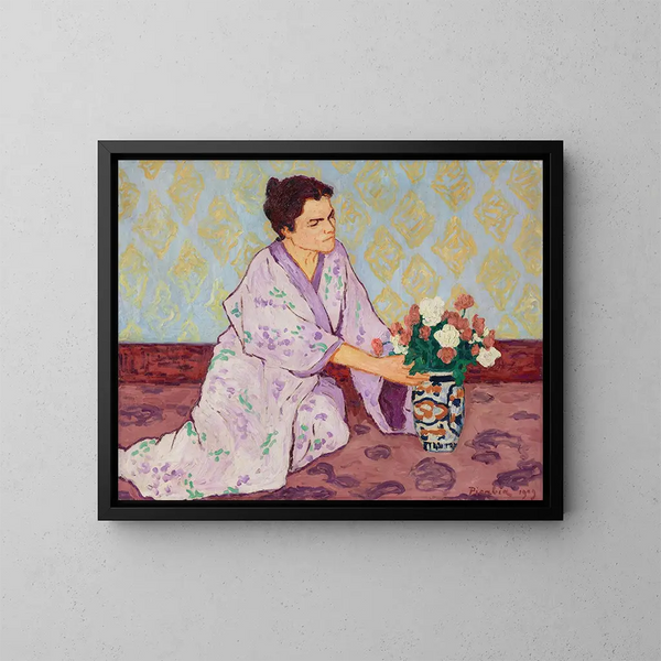 Bukiet z Saint-Tropez - Francis Picabia — oprawiony obraz na ścianie