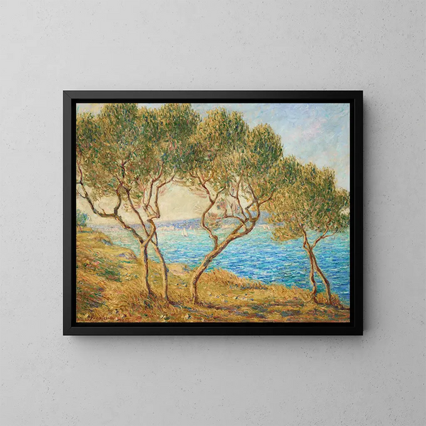 Les oliviers, effet de soleil à Martigues - Francis Picabia — oprawiony obraz na ścianie