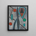 Teraz i dawniej - Francis Picabia — oprawiony obraz na ścianie