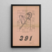 Molekularny - Francis Picabia — oprawiony obraz na ścianie