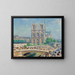 Notre-Dame pod wpływem słońca - Francis Picabia — oprawiony obraz na ścianie