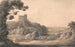 Château d'Oakhampton - Francis Towne — widok dzieła