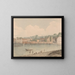 Schody Vauxhall od Millbank, 5 lipca 1797 - Francis Towne — oprawiony obraz na ścianie