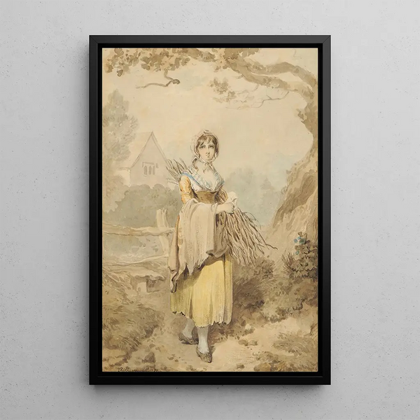 Francis Wheatley - Girl Gathering Firewood.webp