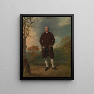 Francis Wheatley - Portrait Of A Man Called George Basil Woodd.webp