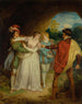 Valentin sauvant Silvia de Protée de Shakespeare Les Deux Gentilshommes de Vérone Akt V Scena 4 La Grotte des Hors-la-loi - Francis Wheatley — widok dzieła