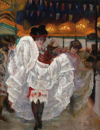 Le Cancan - Francisco Iturrino — widok dzieła