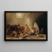 L'Asile - Francisco de Goya — oprawiony obraz na ścianie